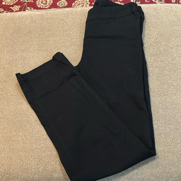Slim-Sation by Multiples Ankle Pant Black Size 8 Pull On (TD) - Picture 1 of 6